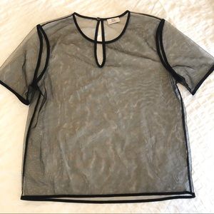 Aritzia Little Moon sheer top